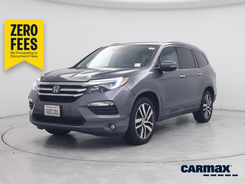 Gray 2017 Honda Pilot Touring