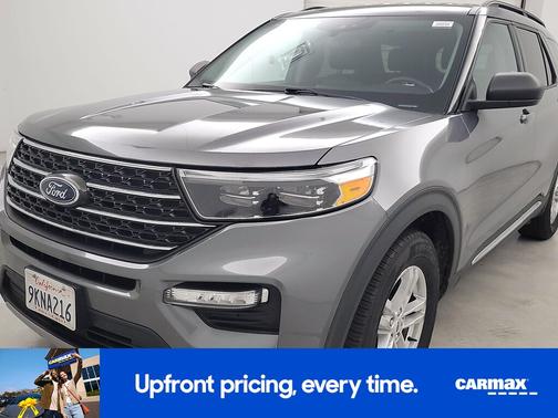 Gray 2023 Ford Explorer XLT