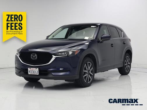Blue 2018 Mazda CX-5 Touring