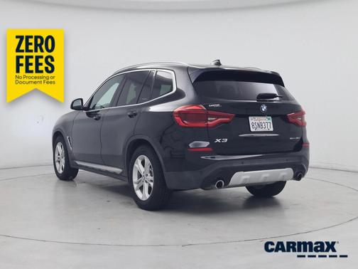 Black 2019 BMW X3 XDrive30i