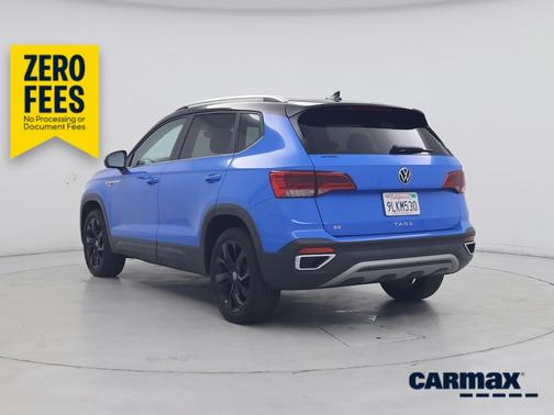 Blue 2023 Volkswagen Taos SE