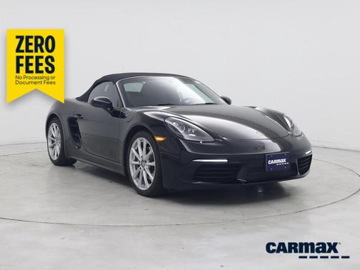 Black 2020 Porsche 718 Boxster
