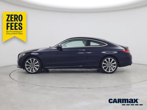 Blue 2018 Mercedes-Benz C-Class