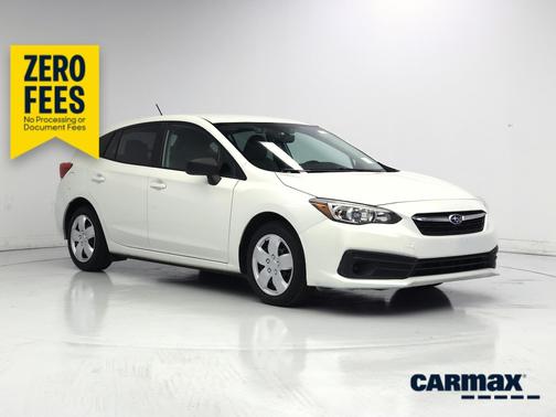 White 2020 Subaru Impreza