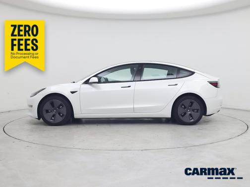 White 2022 Tesla Model 3 Long Range