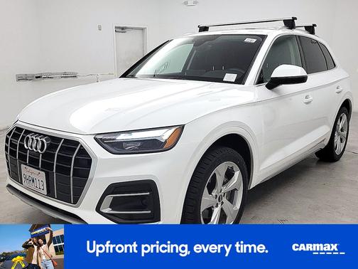 White 2021 Audi Q5 Premium Plus