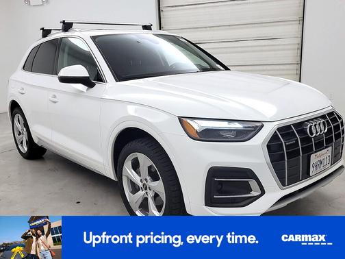 White 2021 Audi Q5 Premium Plus