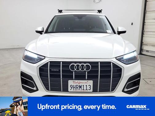 White 2021 Audi Q5 Premium Plus