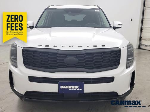White 2021 Kia Telluride EX
