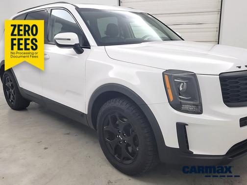 White 2021 Kia Telluride EX