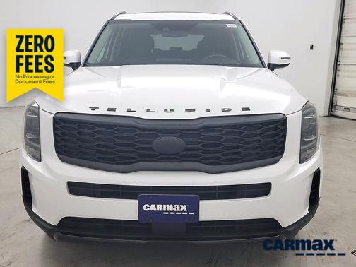 White 2021 Kia Telluride EX