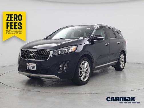 Black 2017 Kia Sorento Limited