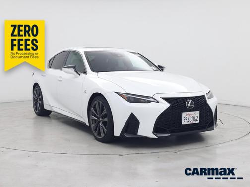 White 2024 Lexus IS 350 F-Sport