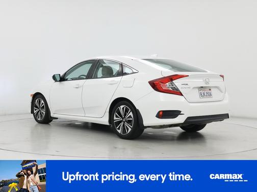 White 2016 Honda Civic EX-L