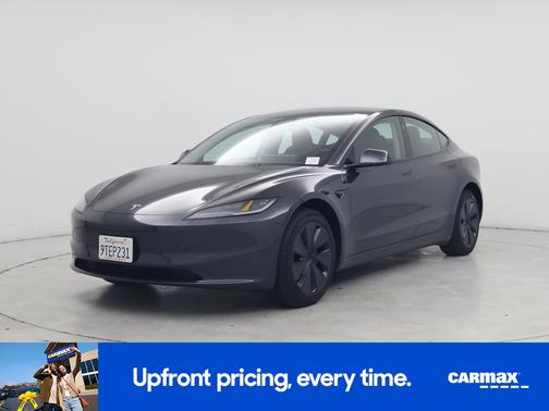 Gray 2025 Tesla Model 3 Long Range
