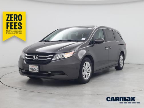 Gray 2014 Honda Odyssey EX-L