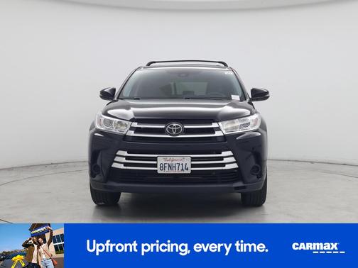 Black 2019 Toyota Highlander LE