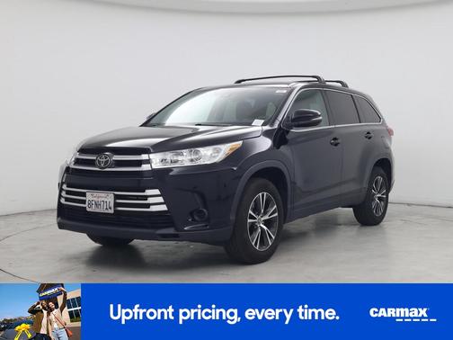 Black 2019 Toyota Highlander LE