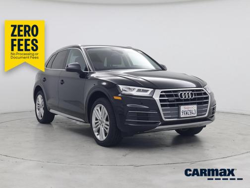 Black 2018 Audi Q5 Premium Plus