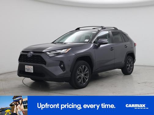 Gray 2022 Toyota RAV4 Hybrid XLE Premium