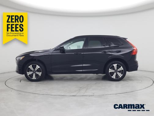 Black 2024 Volvo XC60 Recharge Plug-In Hybrid T8 Plus Dark Theme