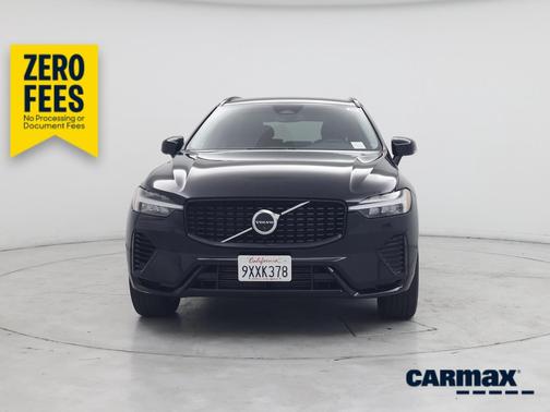 Black 2024 Volvo XC60 Recharge Plug-In Hybrid T8 Plus Dark Theme