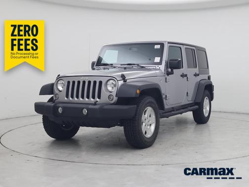 Silver 2018 Jeep Wrangler Unlimited Sport
