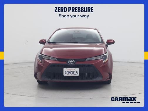 Red 2022 Toyota Corolla LE