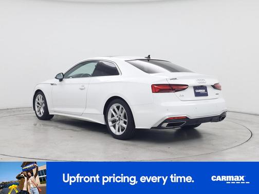 White 2023 Audi A5 S-Line Premium