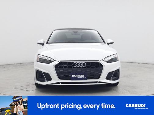 White 2023 Audi A5 S-Line Premium