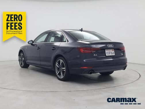 Blue 2018 Audi A4 Premium Plus