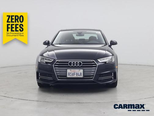 Blue 2018 Audi A4 Premium Plus