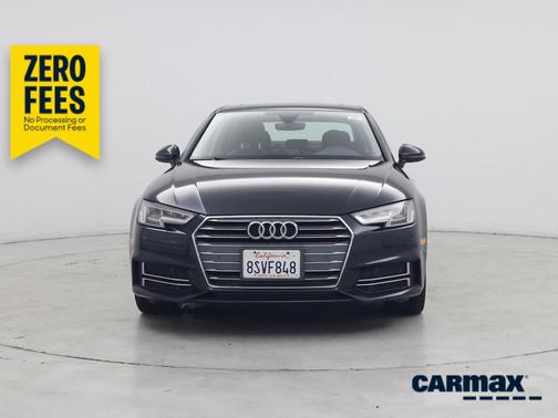 Blue 2018 Audi A4 Premium Plus