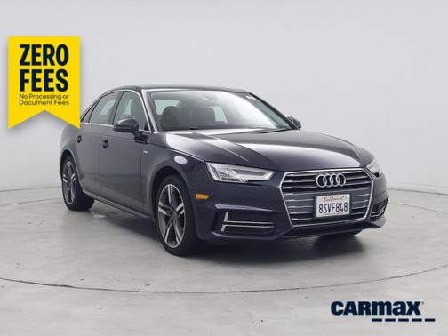 Blue 2018 Audi A4 Premium Plus