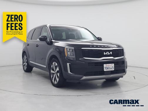Black 2022 Kia Telluride EX