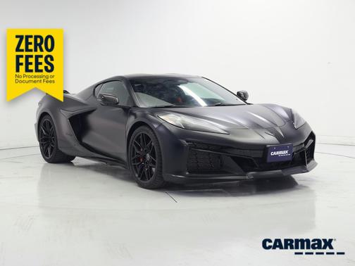 Black 2025 Chevrolet Corvette Z06 3LZ