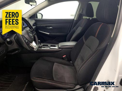 White 2022 Nissan Sentra SR