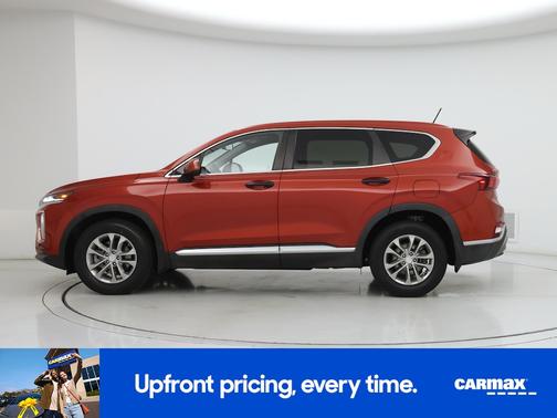 Orange 2020 Hyundai SANTA FE SE