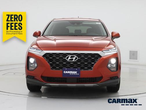 Orange 2020 Hyundai SANTA FE SE