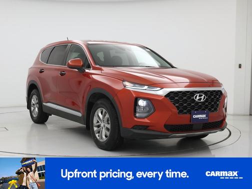 Orange 2020 Hyundai SANTA FE SE