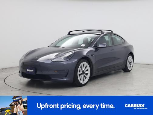 Gray 2021 Tesla Model 3 Standard Range Plus