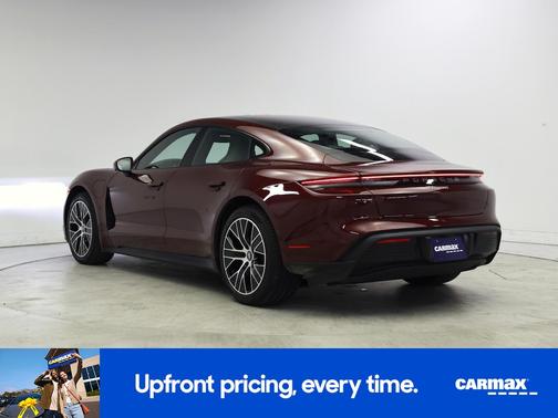 Burgundy 2021 Porsche Taycan