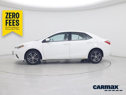 White 2016 Toyota Corolla LE Plus