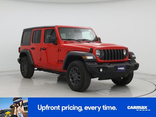 Red 2025 Jeep Wrangler Sport S