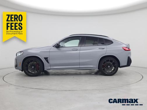 Gray 2022 BMW X4 M