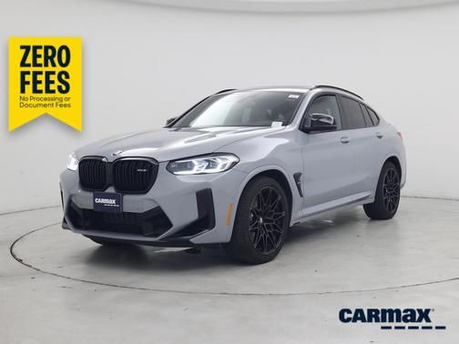 Gray 2022 BMW X4 M
