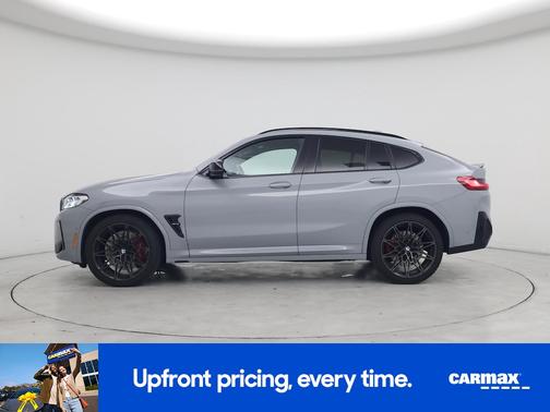 Gray 2022 BMW X4 M