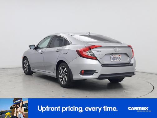 Silver 2017 Honda Civic EX