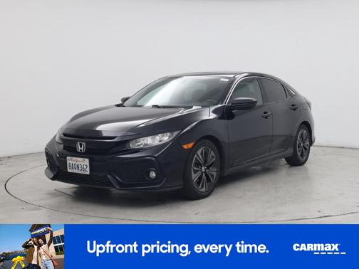 Black 2017 Honda Civic EX-L