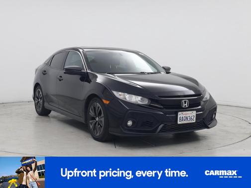 Black 2017 Honda Civic EX-L